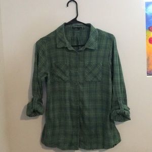 Prana Organic Cotton Flannel Shirt